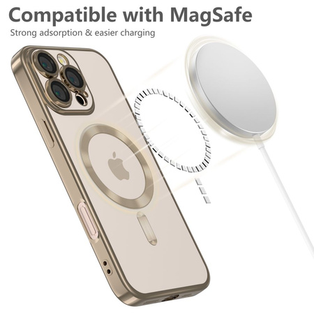 TECH-PROTECT ETUI MAGFLEX DO MAGSAFE IPHONE 16 PRO MAX SHINY DESERT