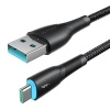 Kabel Joyroom Starry Series SA32-AC3 3A USB-A / USB-C 1m - czarny