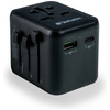 VERBATIM ADAPTER PODRÓŻNY 2xUSB-A USB-C PD 20W DO SPRZĘTU ELEKTRONICZNEGO
