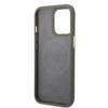 Guess GUHMP13XSAPSTG iPhone 13 Pro Max 6,7" szary/grey hardcase Peony Logo Plate MagSafe