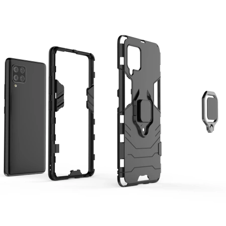 HURTEL RING ARMOR PANCERNE ETUI DO SAMSUNG GALAXY A42 5G Z MAGNETYCZNYM