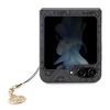 Etui Guess 4G Charms Collection na Samsung Galaxy Z Flip 5 - szare