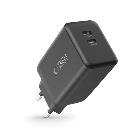 TECH-PROTECT ŁADOWARKA PD45W NC45W-GAN DO TELEFONÓW APPLE IPHONE 12 13 14