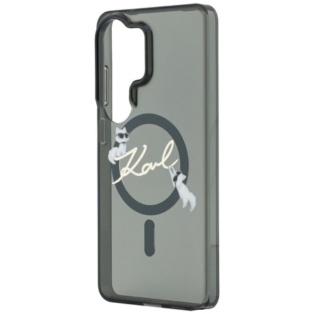 Etui Karl Lagerfeld IML KC Script        MagSafe do Samsung Galaxy S26 Ultra czarny