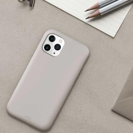 UNIQ etui Lino Hue iPhone 11 Pro Max beżowy/beige ivory