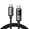 JOYROOM KABEL S-A16 PRO PRISM SERIES 100W USB-C DO USB-C Z WYŚWIETLACZEM