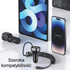 USAMS ŁADOWARKA 60W DO IPHONE 12 13 14 1XUSB 1XUSB-C Z KABLEM USB-C 30W PD