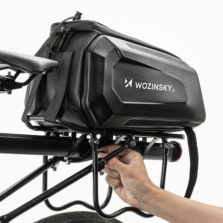 Sakwa rowerowa Wozinsky WSR-01B na bagażnik 9l - czarna