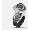 RINGKE SZKŁO HARTOWANE DO APPLE WATCH ULTRA 1 2 (49 MM) 4-PACK ANTYZARYSOWE