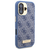 Guess GUHMP16MU4GPRB iPhone 16 Plus6.7 niebieski/blue hardcase 4G Logo Plate MagSafe