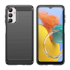 Elastyczne etui wzór karbon do Samsung Galaxy M14 Carbon Case - czarne