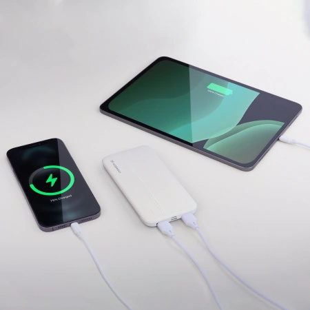 WOZINSKY POWERBANK LI-PO 10000MAH DO TELEFONÓW 2 X USB Z SZYBKIM ŁADOWANIEM