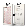 Karl Lagerfeld KLHCP14MHKLSPCP iPhone 14 Plus 6,7" hardcase różowy/pink Mono Vertical Stripe