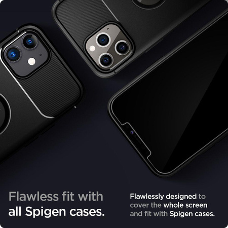 SZKŁO HARTOWANE SPIGEN GLAS.TR SLIM IPHONE 12/12 PRO
