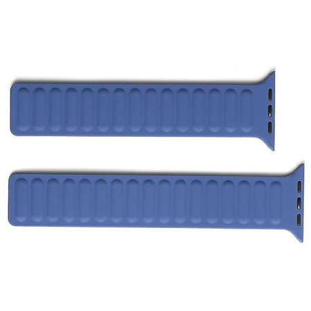 Beline pasek Apple Watch Magnetic42/44/45/49mm niebieski /blue