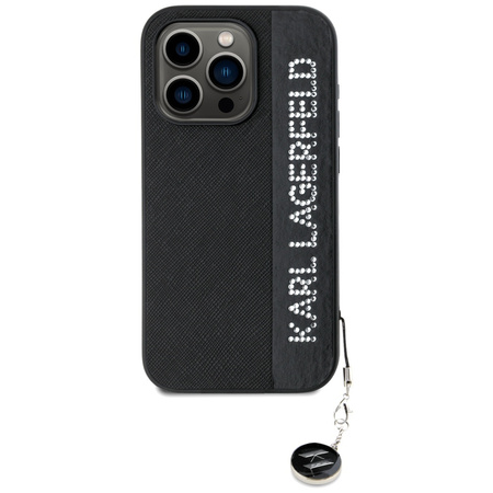 KARL LAGERFELD ETUI DO IPHONE 15 PRO KLHCP15LPSAKDGCK HARDCASE SAFFIANO