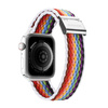 Dux Ducis Strap (Mixture II Version) pasek Apple Watch SE, 8, 7, 6, 5, 4, 3, 2, 1 (41, 40, 38 mm) pleciona opaska bransoleta pale stripes