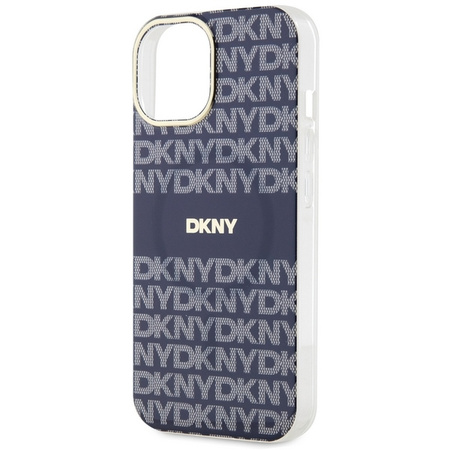 DKNY ETUI HARDCASE DO IPHONE 15 14 13 6.1 DO MAGSAFE WZÓR MONO I STRIPE IML