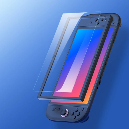DUX DUCIS SZKŁO HARTOWANE HD DO NINTENDO SWITCH 2 OCHRONA EKRANU Z RAMKĄ