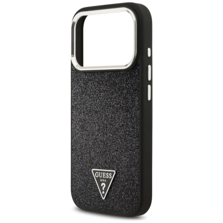 GUESS ETUI GLITTER TRIANGLE LOGO MAGSAFE DO IPHONE 17 PRO OCHRONA