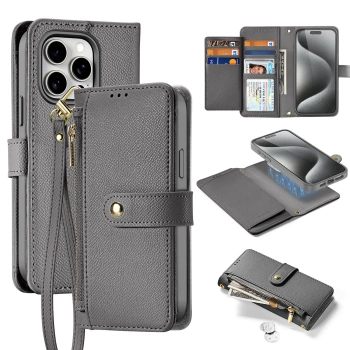 DUX DUCIS ETUI DO IPHONE 15 PRO MAX LAWA POKROWIEC MAGNETYCZNY ZAMKNIĘCIE