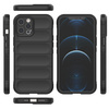 Magic Shield Case etui do iPhone 12 Pro Max elastyczny pancerny pokrowiec ciemnoniebieski
