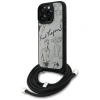 KARL LAGERFELD ETUI CROSSBODY GRAINED PATTERN LOGO DO IPHONE 16 PRO