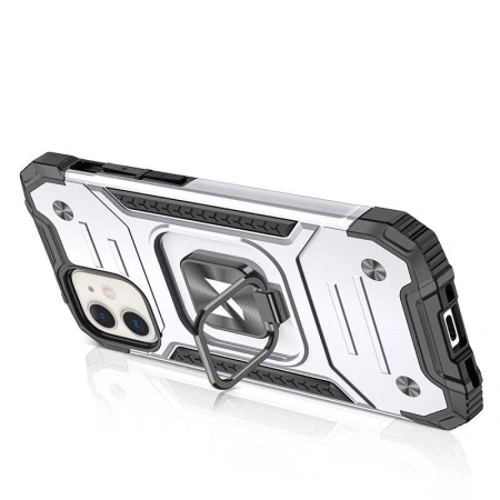 WOZINSKY RING ARMOR POKROWIEC MAGNETYCZNY DO IPHONE 14 Z PANCERNYM UCHWYTEM