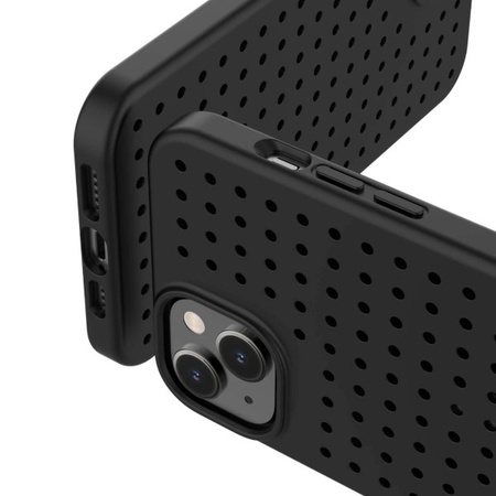 PINIT ETUI CASE DYNAMICZNY DO IPHONE 14 15 13 6.1 OCHRONNE I ANTYPOŚLIZGOWE