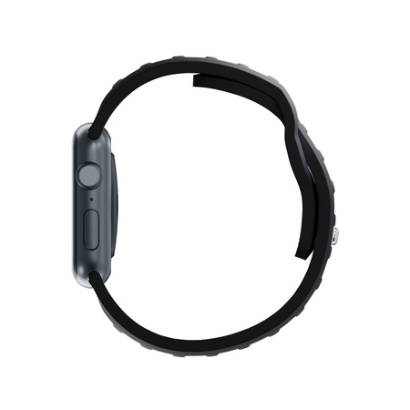 38/40/41/42 mm Black (small) - 3mk Silicone Watch Strap for Apple