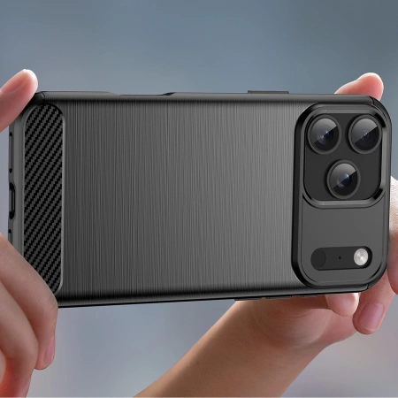 HURTEL ETUI CARBON CASE DO IPHONE 17 PRO MAX Z OCHRONĄ