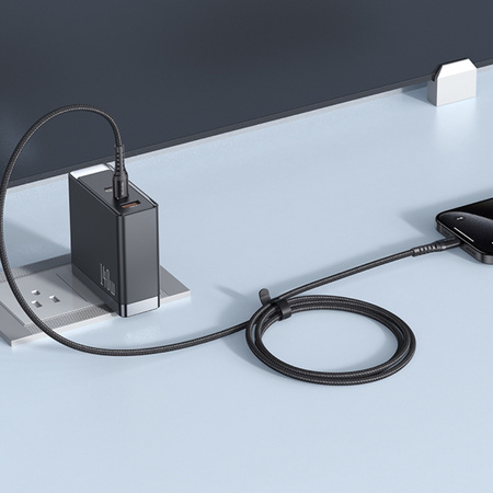 MCDODO KABEL USB-C SZYBKIE ŁADOWANIE DO SAMSUNG APPLE USB TYP C 3A 60W 1M