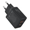 Ładowarka sieciowa Baseus Cube Pro 30W USB-C USB-A - czarna