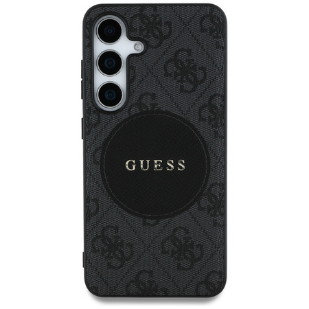 GUESS ETUI 4G ROUND PATCH CLASSIC LOGO DO SAMSUNG GALAXY S25 MAGNETYCZNE