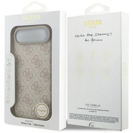GUESS ETUI 4G CHARMS COLLECTION MAGSAFE DO IPHONE AIR Z CHARMS