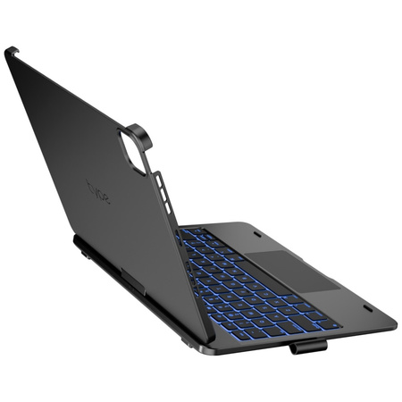 Etui Typecase Flexbook Touch             z klawiaturą do iPad Air 11" 2024/2025 szary