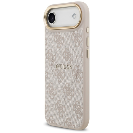 Etui Guess 4G PU Classic Logo MagSafe do iPhone Air różowy