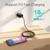 CHOETECH KABEL USB-C DO LIGHTNING DO IPHONE 12 13 14 15 3A 2M Z PEŁNYM