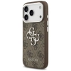 GUESS ETUI CASE DO IPHONE 17 PRO GRANULOWANE LOGO 4G Z LOGO DESIGN
