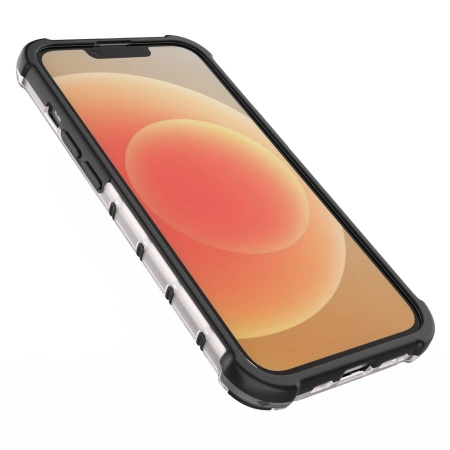 HURTEL ETUI HONEYCOMB POKROWIEC DO IPHONE 14 PLUS PANCERNE PRZEZROCZYSTE
