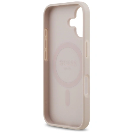 GUESS ETUI 4G CIRCLE CLASSIC LOGO DO IPHONE 17 MAGSAFE POKROWIEC Z LOGO