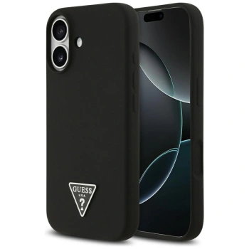 GUESS ETUI SILICONE TRIANGLE LOGO MAGSAFE DO IPHONE 17 OCHRONNE