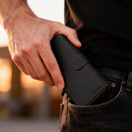 TECH-PROTECT WALLET GALAXY S26 BLACK/RED