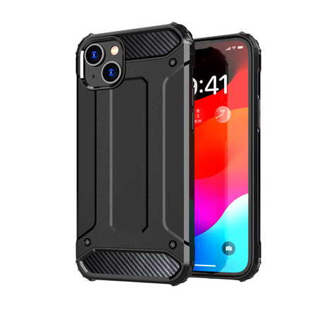 Pancerne etui do iPhone 15 Plus Hybrid Armor - niebieskie