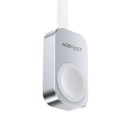 Ładowarka bezprzewodowa Acefast E21 5W do Apple Watch - srebrna