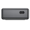 Wielofunkcyjny adapter Acefast Z4 PD 218W GaN 3 x USB-C + USB-A z 4 portami - szary
