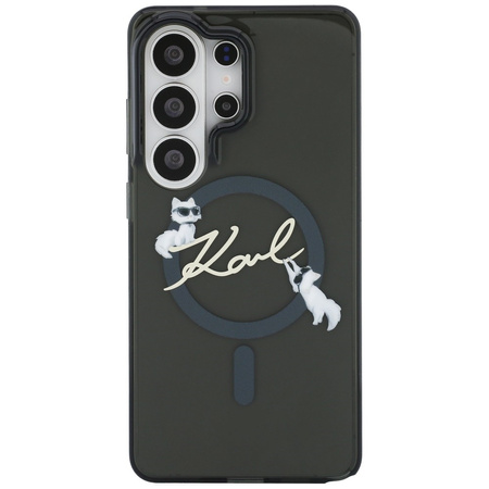 Etui Karl Lagerfeld IML KC Script        MagSafe do Samsung Galaxy S26 Ultra czarny
