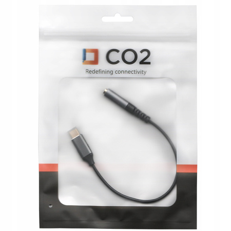 CO2 ADAPTER USB-C MINI JACK 3,5MM PRZEJŚCIÓWKA KABEL AUX DO SAMSUNG DAC 128K