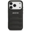 MERCEDES ETUI AMG LEATHER DEBOSSED LINES LOGO DO IPHONE 17 PRO LUKSUSOWE