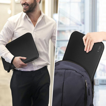 TECH-PROTECT HARDPOUCH LAPTOP 15-16 BLACK/BLACK